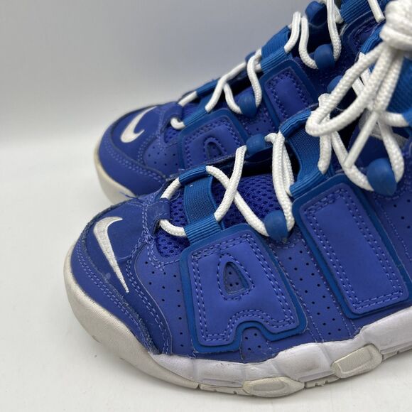Nike Air More Uptempo 4.5Y Low Medium Blue DM1023-400 GS - Picture 5 of 11